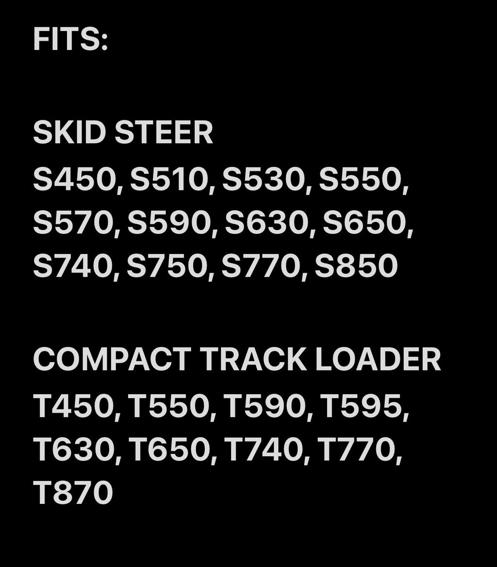 7120401 Door Glass For Bobcat | (SEE PICTURES FOR COMPATIBILITY)