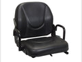 NEW Forklift Seat Fold Back | Fits ALL Models | Black Vinyl