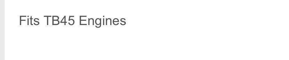Mitsubishi Forklift Ignition Wire Set Fits TB45 Engine 90425-02150