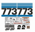 773 Decal Sticker Kit 26pcs for Bobcat Skid Steer | Replaces OEM # 6714535