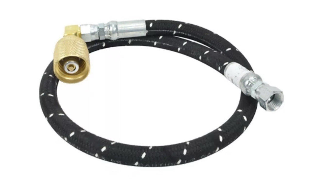 FORKLIFT PROPANE TANK HOSE 34" LONG WITH COUPLER - LPG CYLINDER CONNECTOR