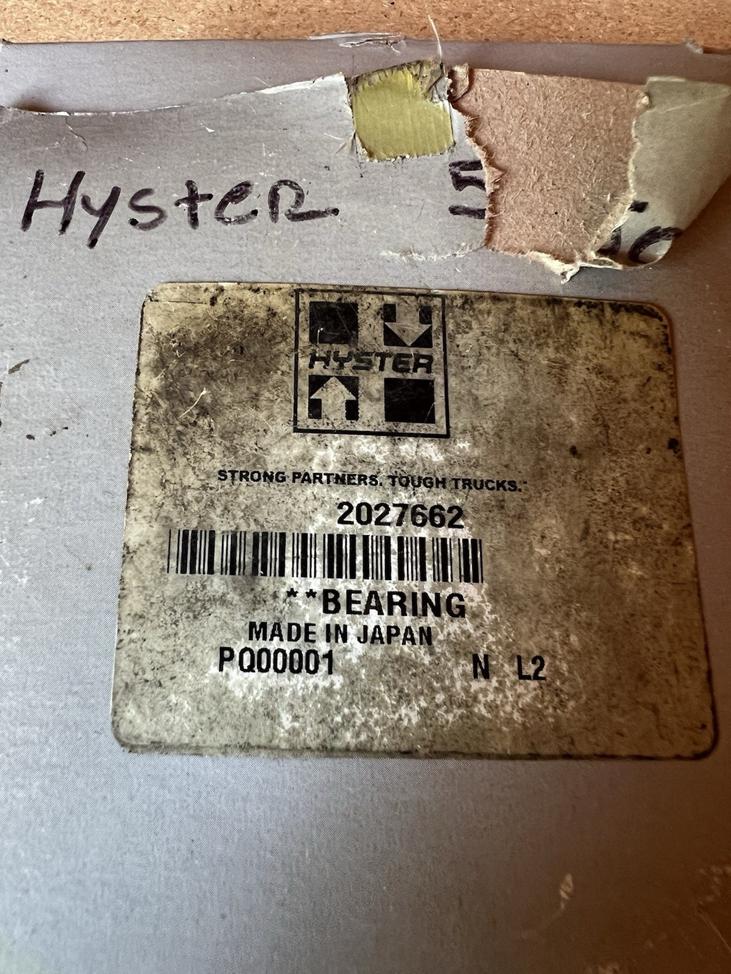 HY2027662 Hyster Forklift Bearing + Taper Roller Cup