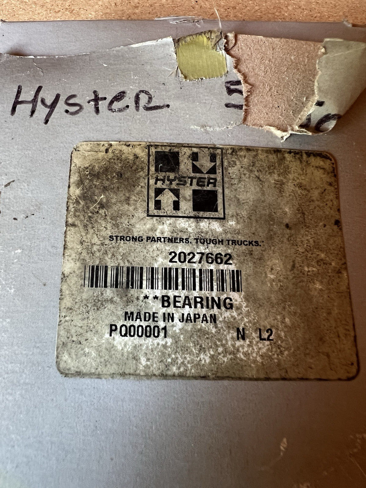 HY2027662 Hyster Forklift Bearing + Taper Roller Cup