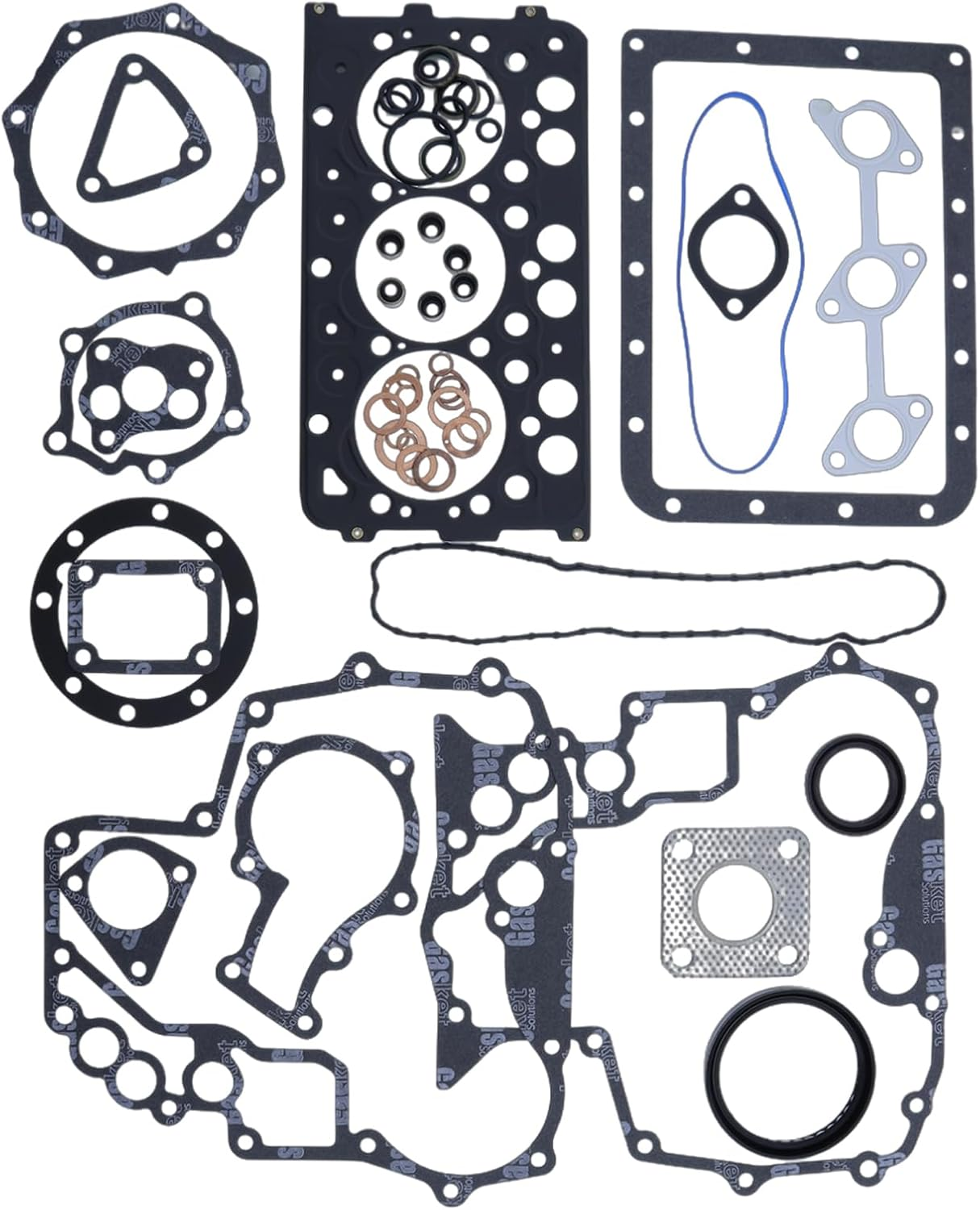 D782 D722 Engine Overhaul Gasket Kit Compatible for Kubota Engine Bobcat 320 322