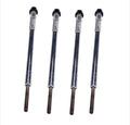4 Glow Plugs 7030400 0100276034 for Doosan Engine D18 D24 Bobcat Loader S510