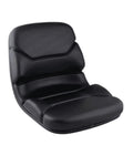 Forklift Injection Molded Seat Black | Universal Fit for All Models Hyster Style