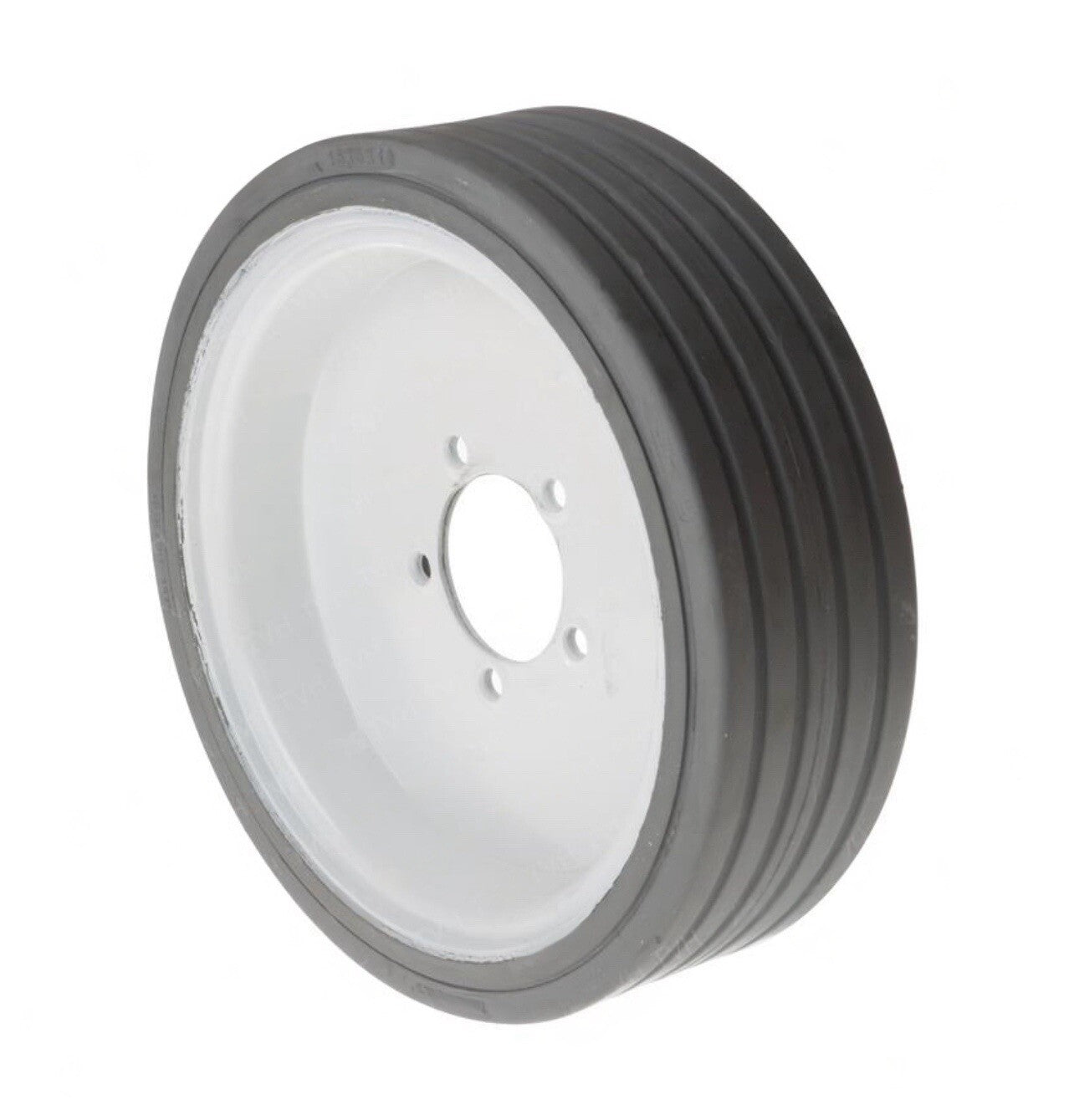 NEW SKYJACK 16X5X12 GRAY RUBBER MOULD ON WHEEL 161890