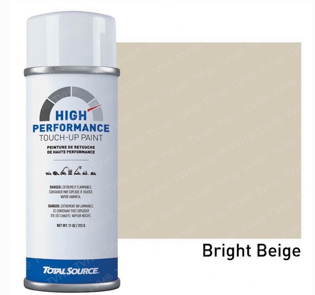 Spray Paint Bright Beige For Crown Forklift High Performance Touch Up