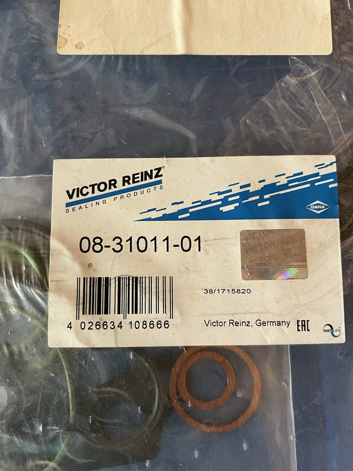 Engine Conversion Gasket Set VICTOR REINZ 08-31011-01