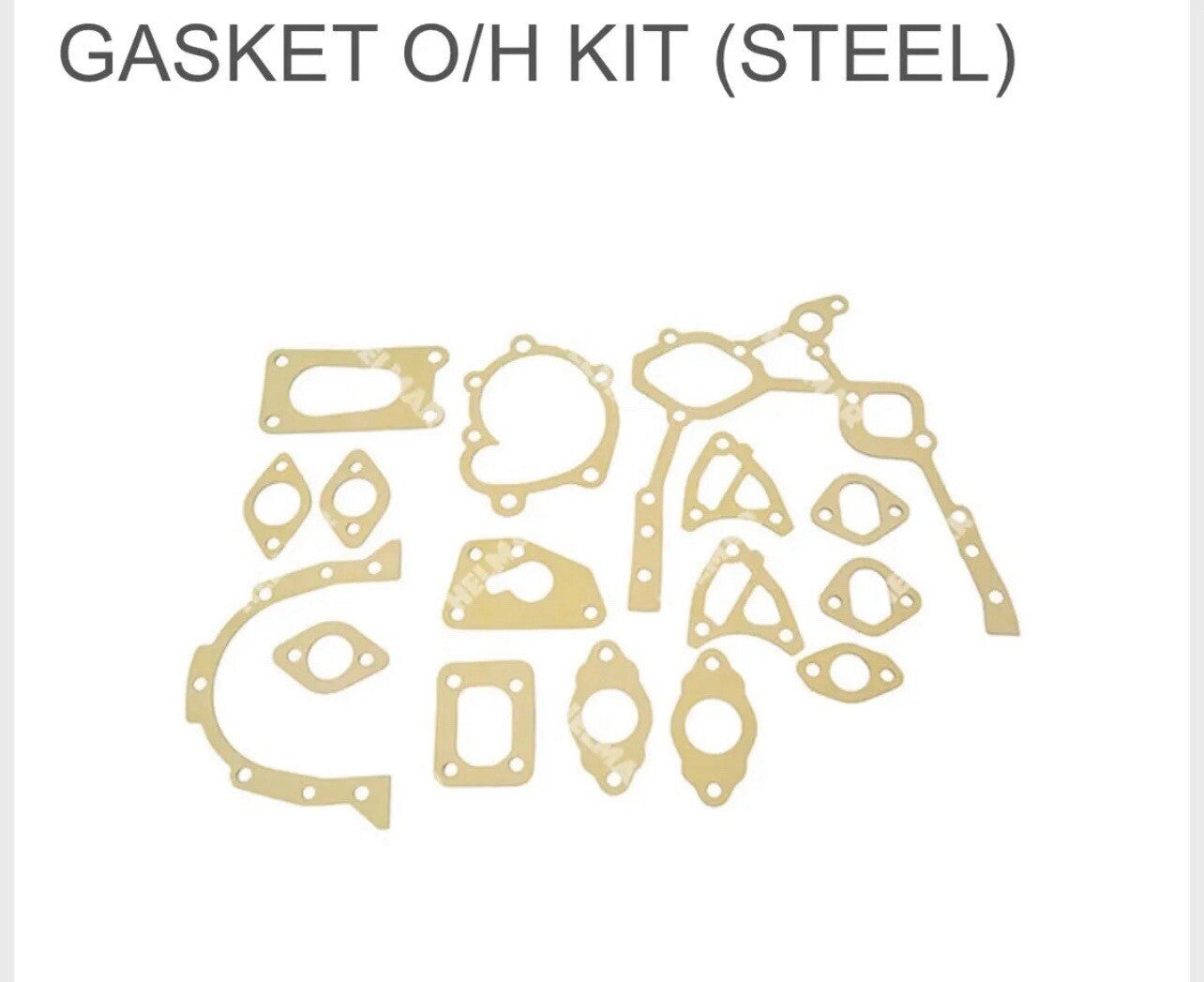 Toyota Forklift 4Y Overhaul Engine Gasket Set 04111-2041071 W/ STEEL HEAD GASKET