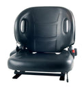 Forklift Seat - Vinyl Non Suspension - Toyota Compatible - Universal Black NEW!