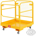 Forklift Safety Cage, 1200 lbs Load Capacity, 36 x 36 inches Folding Forklift