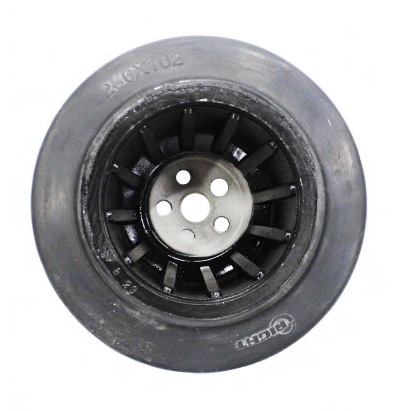 524142925 RUBBER DRIVE TIRE ASSEMBLY FOR YALE MPB040E & MPW045E | 9X4