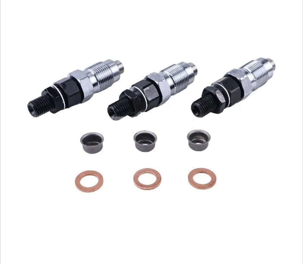 3 PCS Fuel Injector H1600-53000 16001-53000 for Kubota Engine