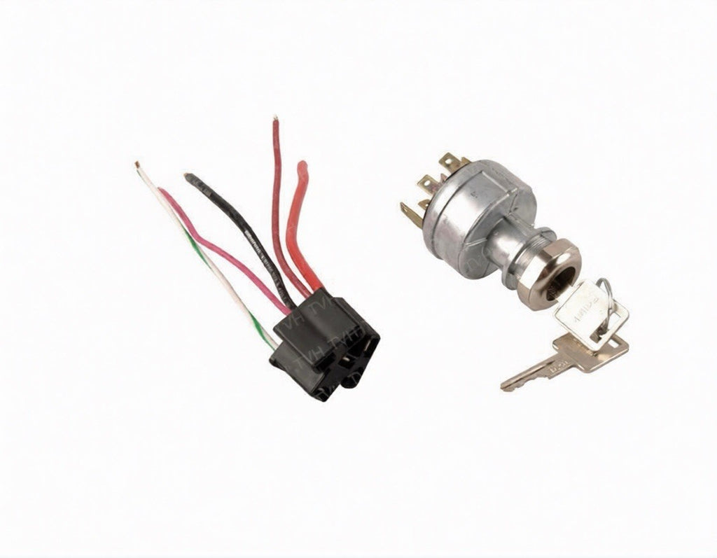 886780 Fits CUSHMAN 3/4"-CH-IGNITION KEY SWITCH FOUR-BLADE/PLUG TRUCKSTER