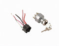886780 Fits CUSHMAN 3/4"-CH-IGNITION KEY SWITCH FOUR-BLADE/PLUG TRUCKSTER
