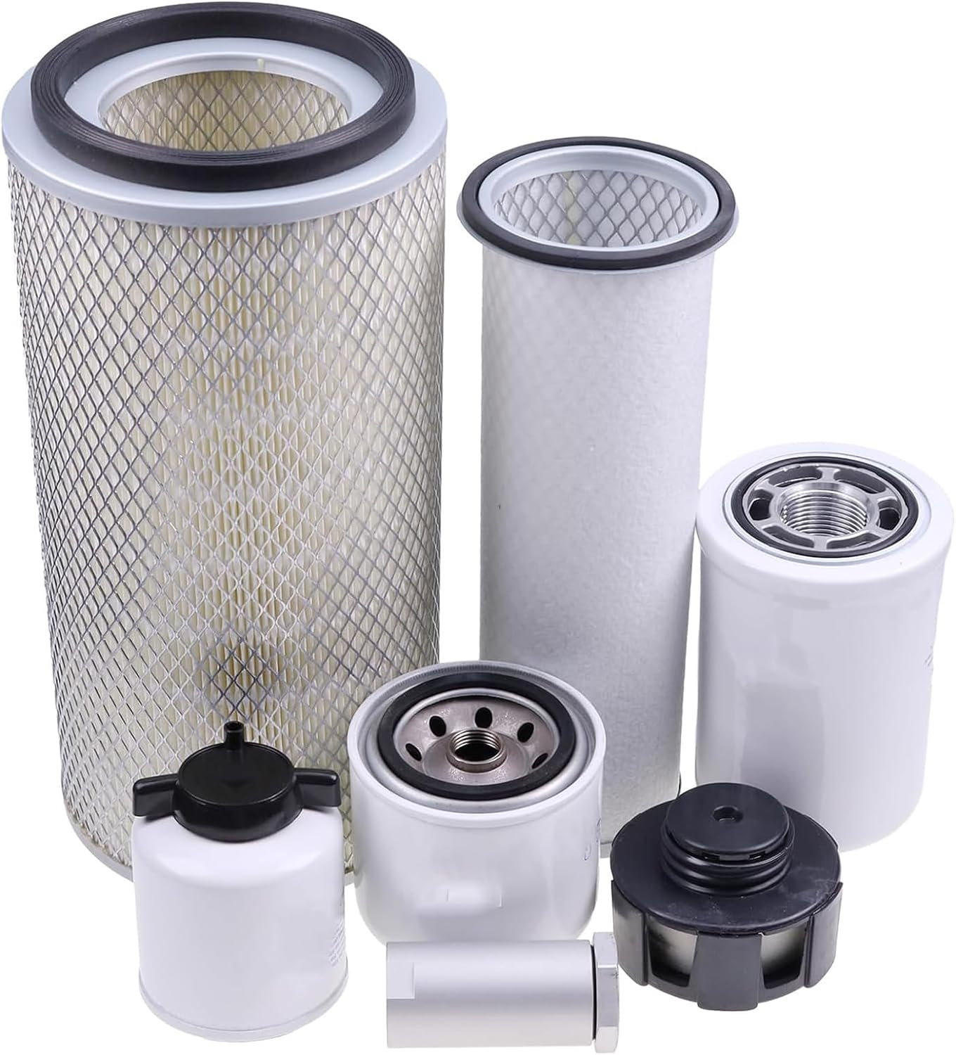 Maintenance Filter Kit Compatible for Bobcat Skid Steer A300 S220 S250 S300 S330