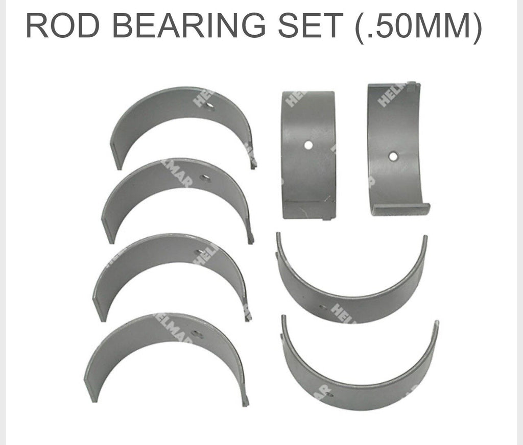 Nissan Forklift K21 & K25 Engine Rod Bearing Set .50MM 12118-FY500