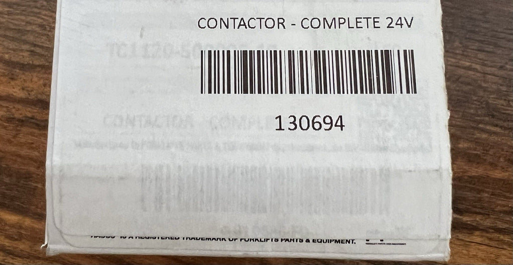 Forklift Contactor Complete 24V | NEW
