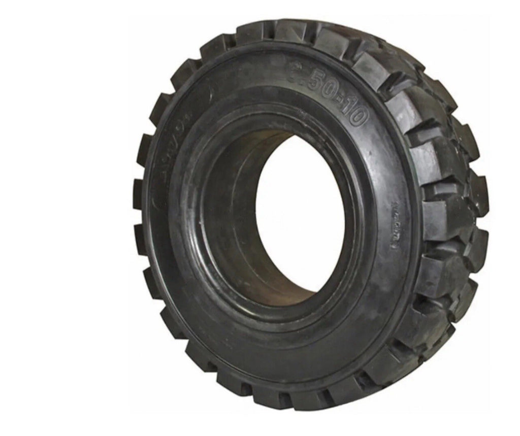 Forklift Tire 6.50 x 10 Solid Pneumatic Black Traction TIRE-550SP