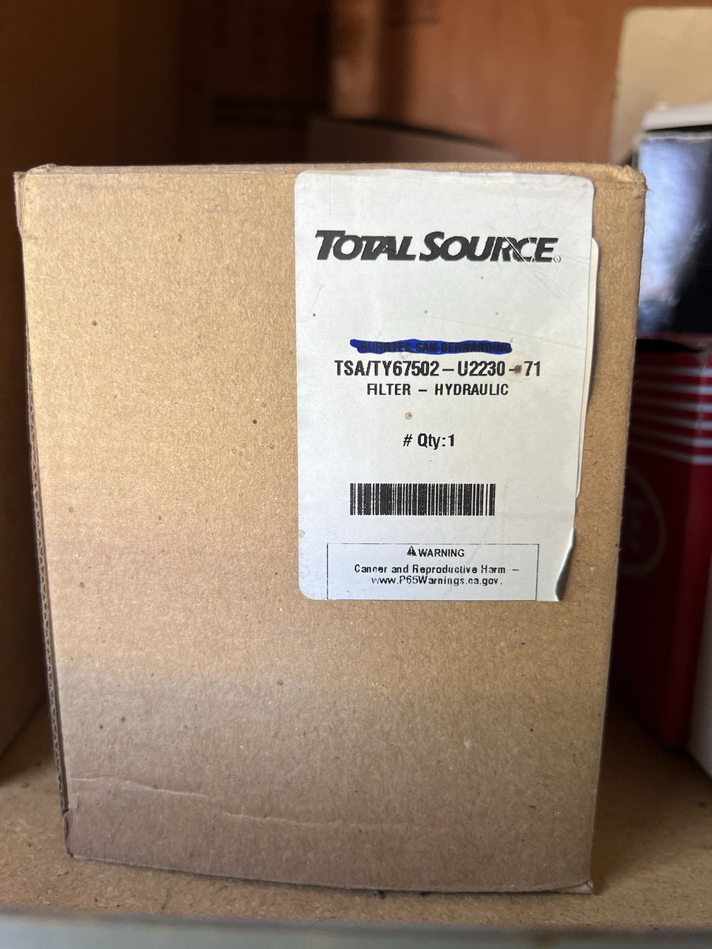 Hydraulic Filter 67502-26600-71, 67502-U2230-71, for Toyota Forklift