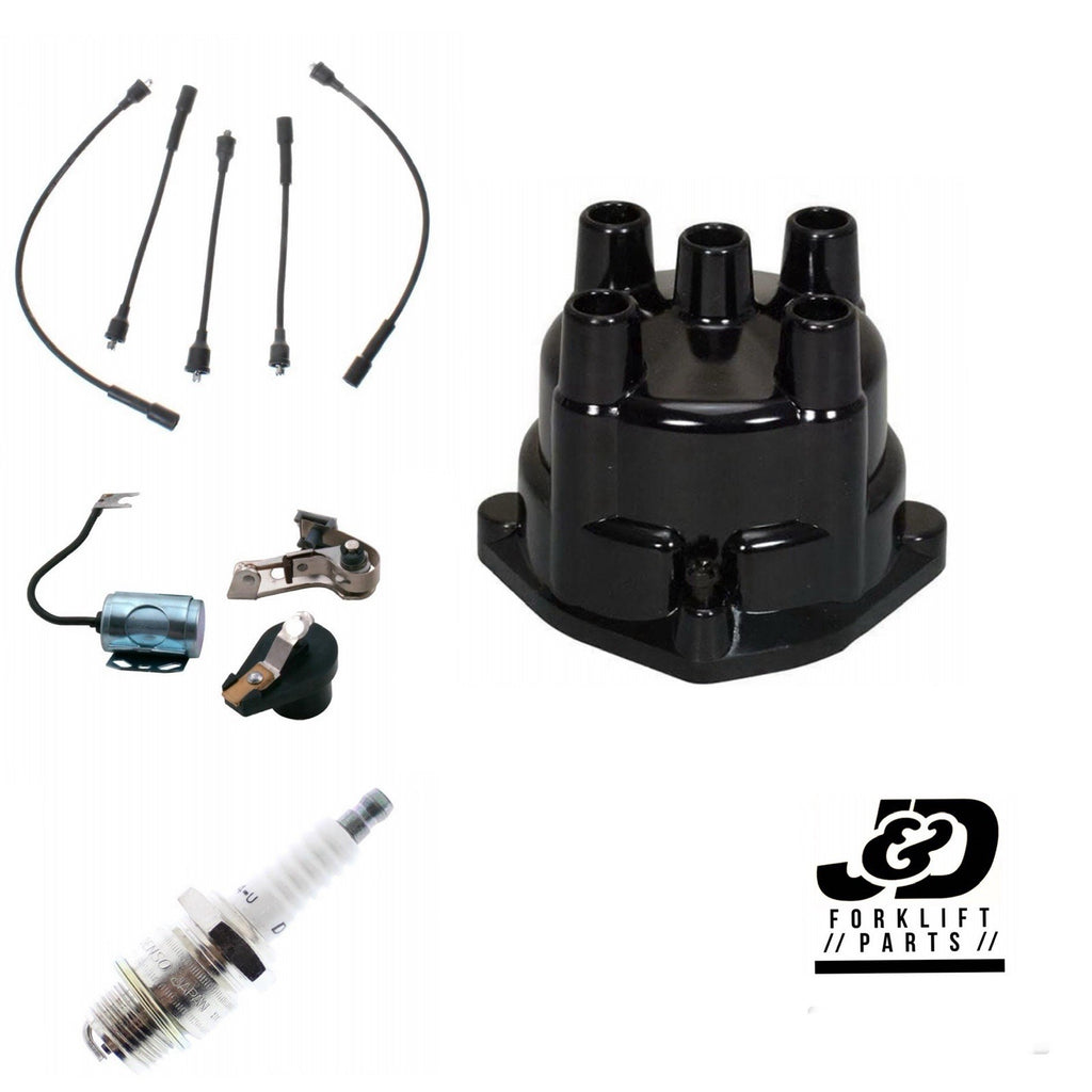 CLARK FORKLIFT  WITH WAUKESHA 4 CYL ENGINE, ITUNE UP KIT / BOLT DOWN CAP + COIL