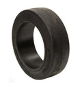 (SET OF 2) FORKLIFT TIRE 16X5X10.5 SMOOTH PRESS ON | BLACK