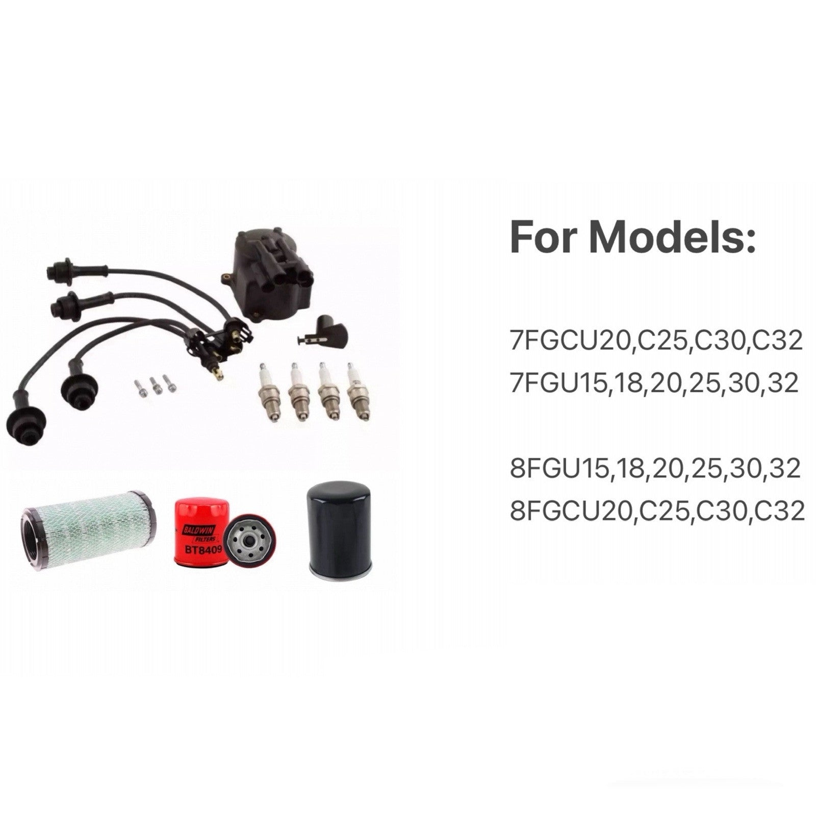 Toyota Forklift Tune Up Kit & Filters For Toyota 4Y Engine