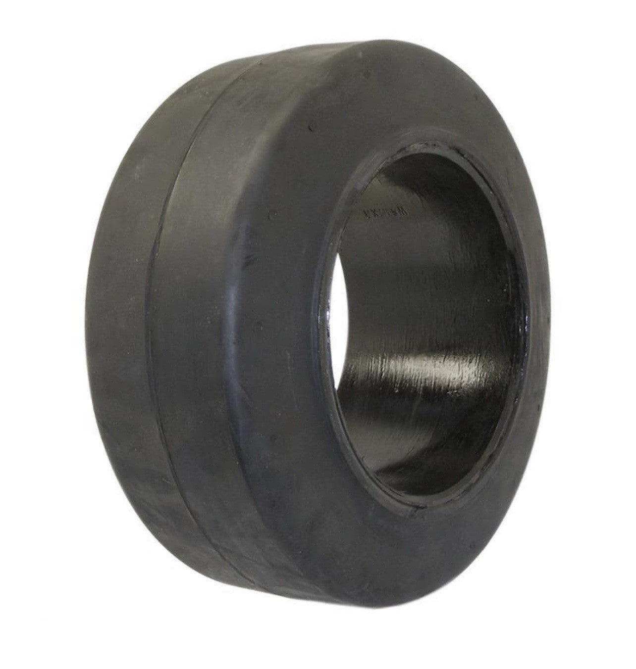 FORKLIFT TIRE 13.5X5.5X8 SMOOTH  PRESS ON | BLACK