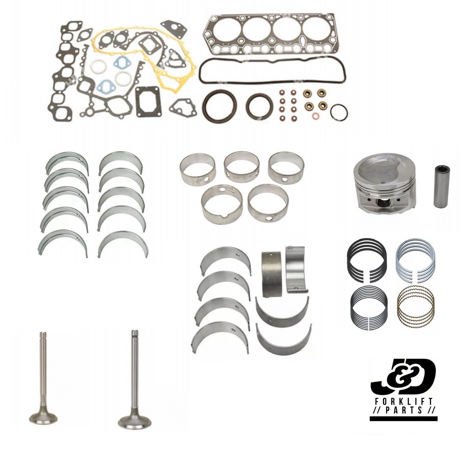 NEW Toyota Forklift 4Y Engine Overhaul Repair Kit |