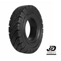 (QTY 2) Forklift Tire Solid Pneumatic 6.00 x 9 | Black Traction