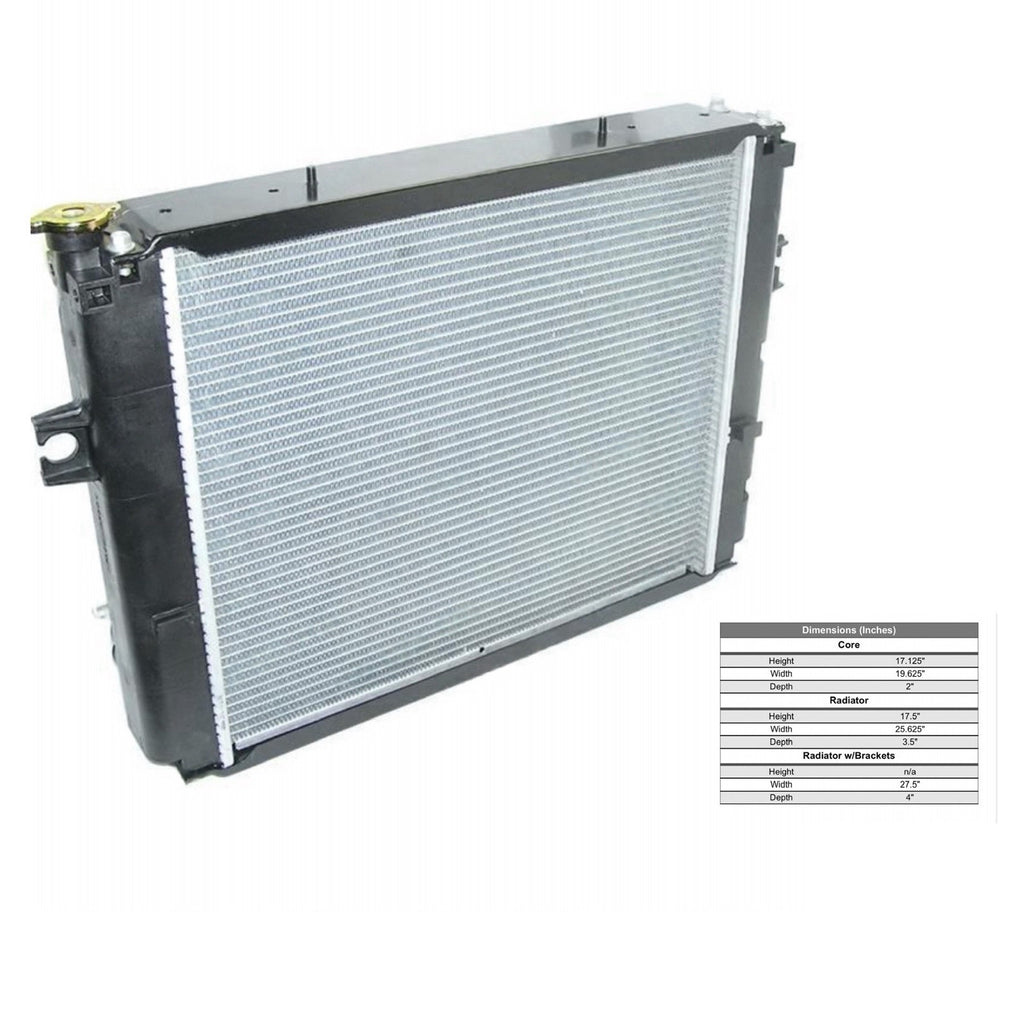 NEW Toyota Forklift Radiator Fits 8FGU30/32