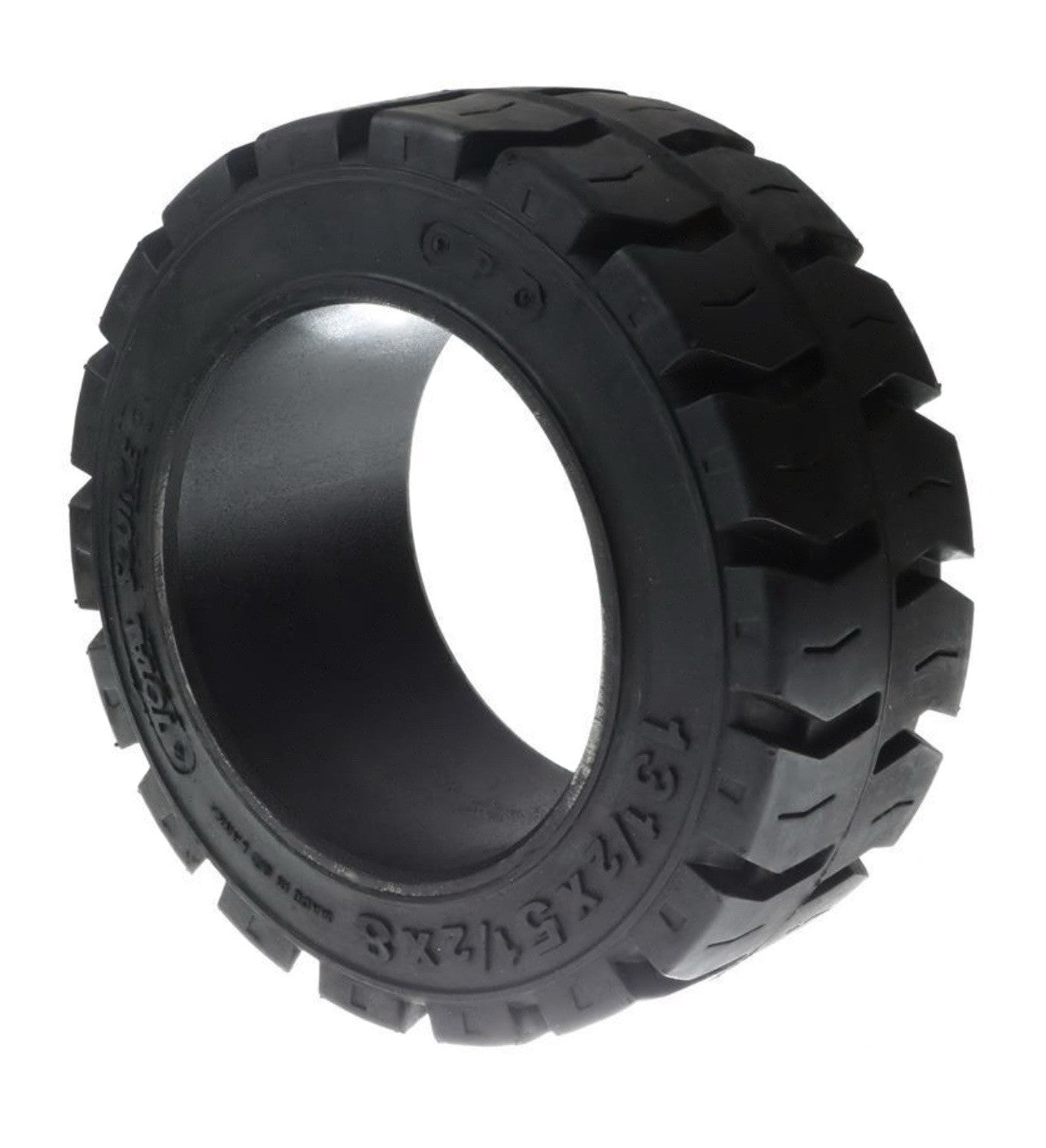 FORKLIFT TIRE 13.5X5.5X8 TRACTION PRESS ON | BLACK