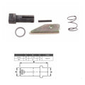 (SET OF 2) Forklift Fork Pin Kit Class 3 | 52MM