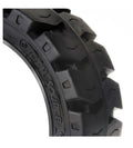 (SET OF 2) FORKLIFT TIRE 16X5X10.5 TRACTION PRESS ON | BLACK