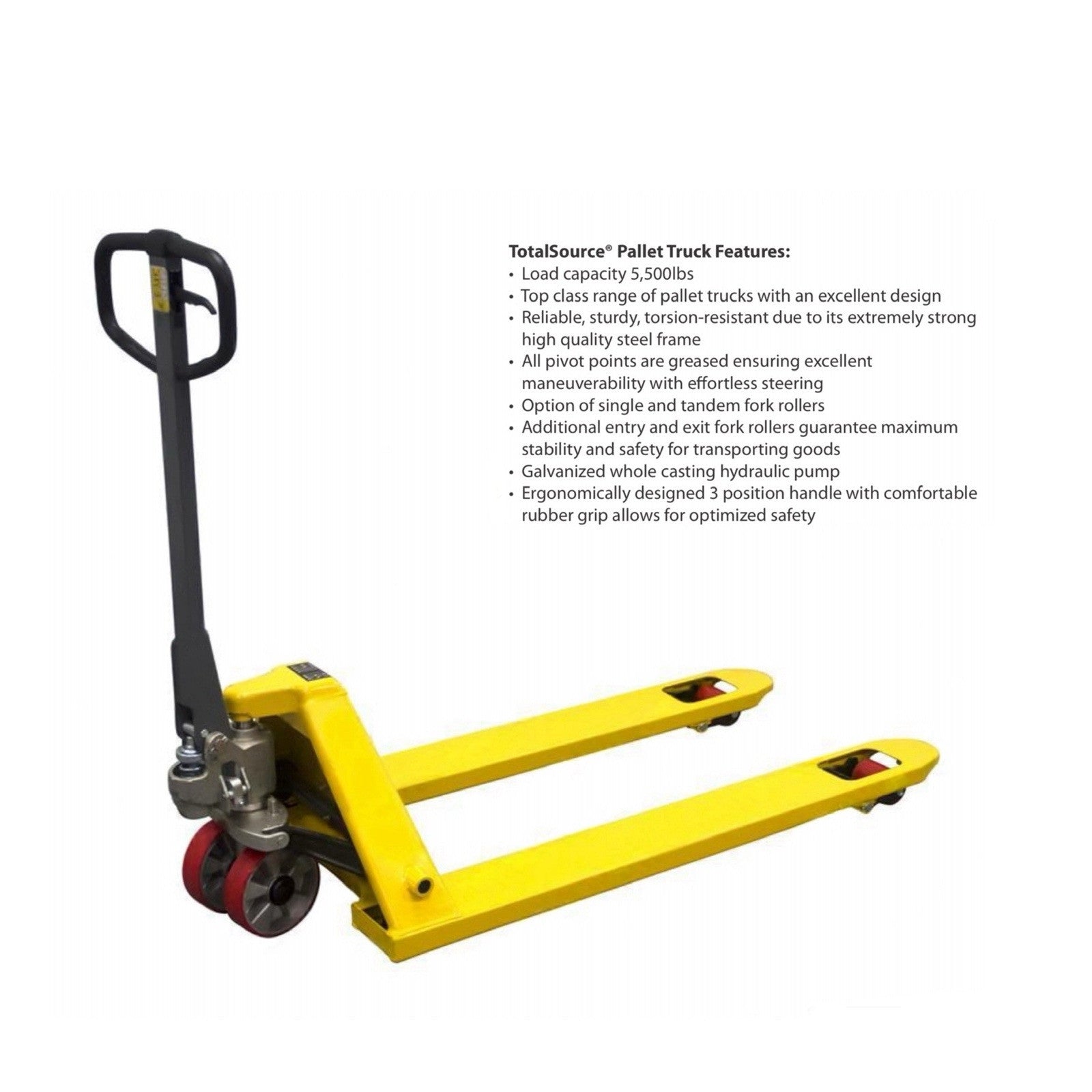 PALLET - TRUCK 5500 LB CAP 21.5X48 SINGLE POLY