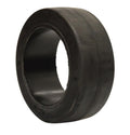 (SET OF 2) FORKLIFT TIRE 16X6X10.5 SMOOTH PRESS ON | BLACK