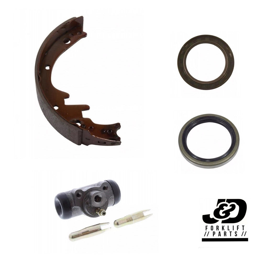 TOYOTA FORKLIFT BRAKE SHOE KIT FOR 7FGCU15/18 | SHOES, WHEEL CYL & SEALS
