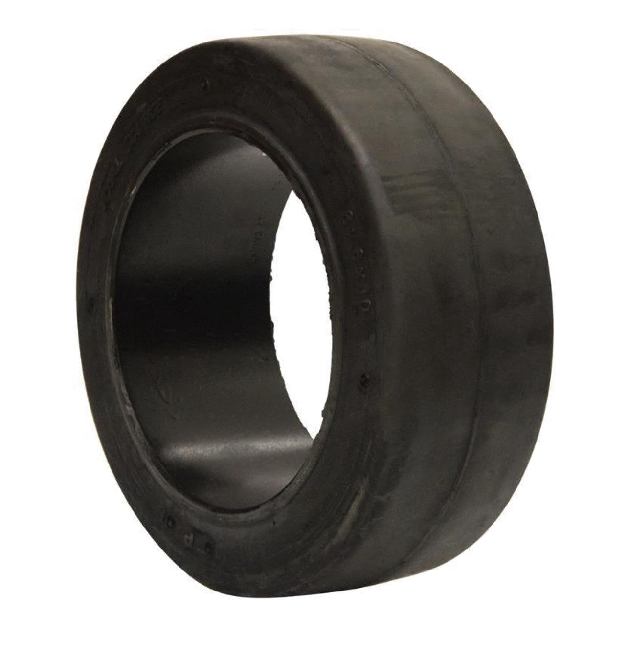 FORKLIFT TIRE 16X6X10.5 SMOOTH PRESS ON | BLACK