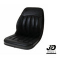 NEW BOBCAT VINYL SEAT 6669135 | W/ADJUSTERS W/DRAIN HOLES