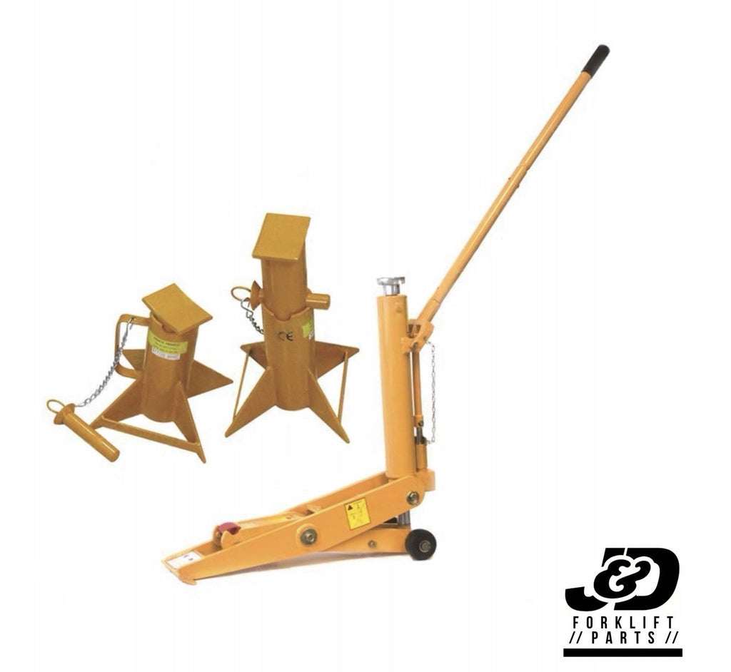 NEW JACK - FORKLIFT W 2 STANDS 15000 CAPACITY | HEAVY DUTY FREE SHIPPING!